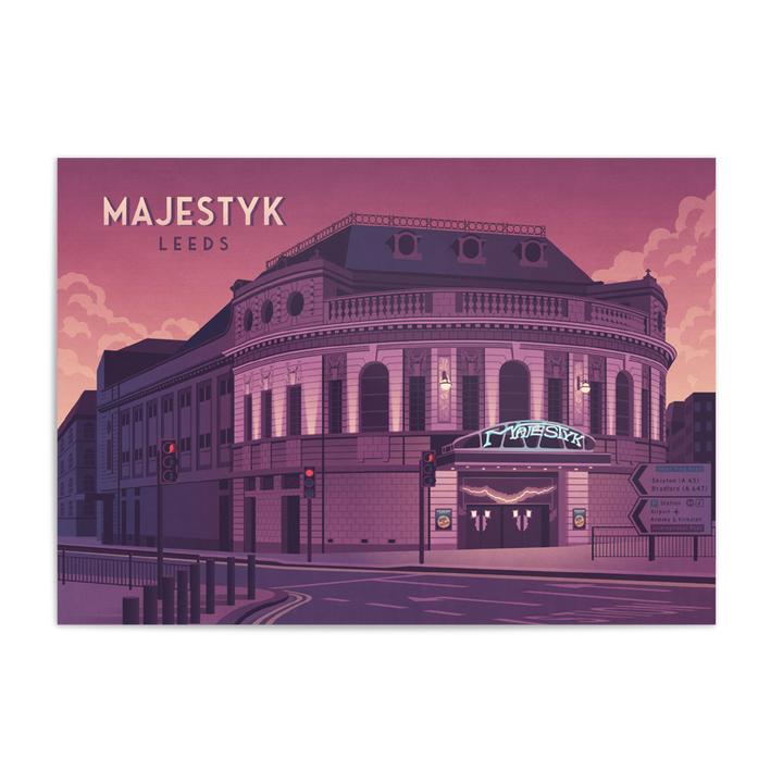 Majestyk Nightclub Leeds Poster