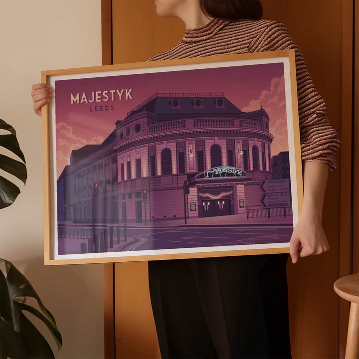 Majestyk Nightclub Leeds Poster