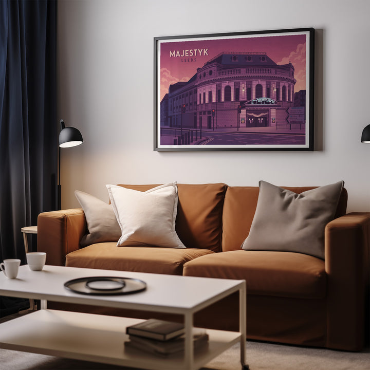 Majestyk Nightclub Leeds Poster
