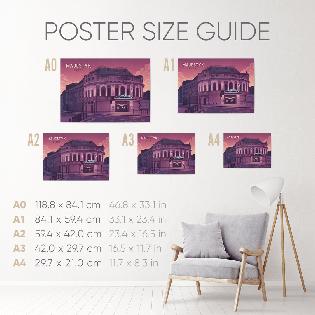 Majestyk Nightclub Leeds Poster