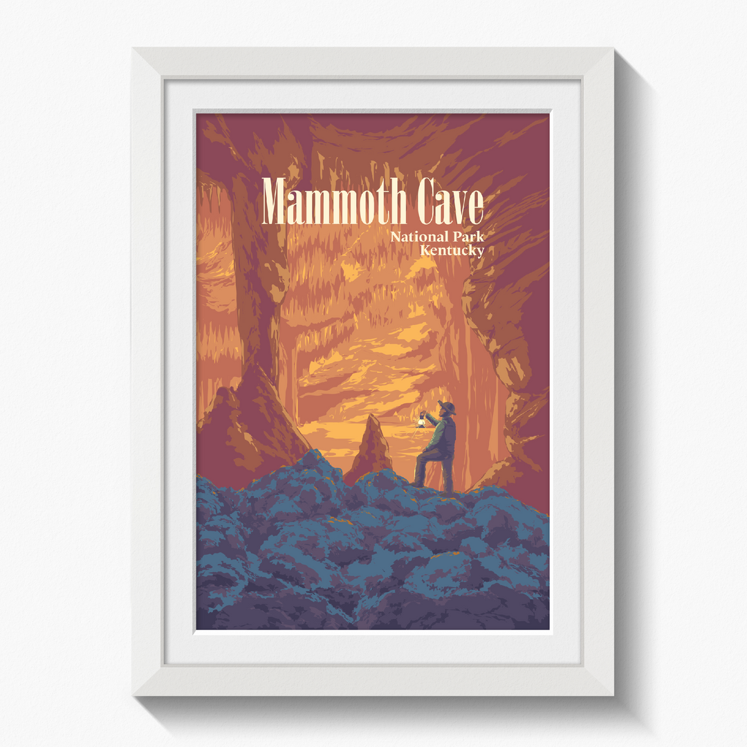Mammoth Cave National Park Travel Poster