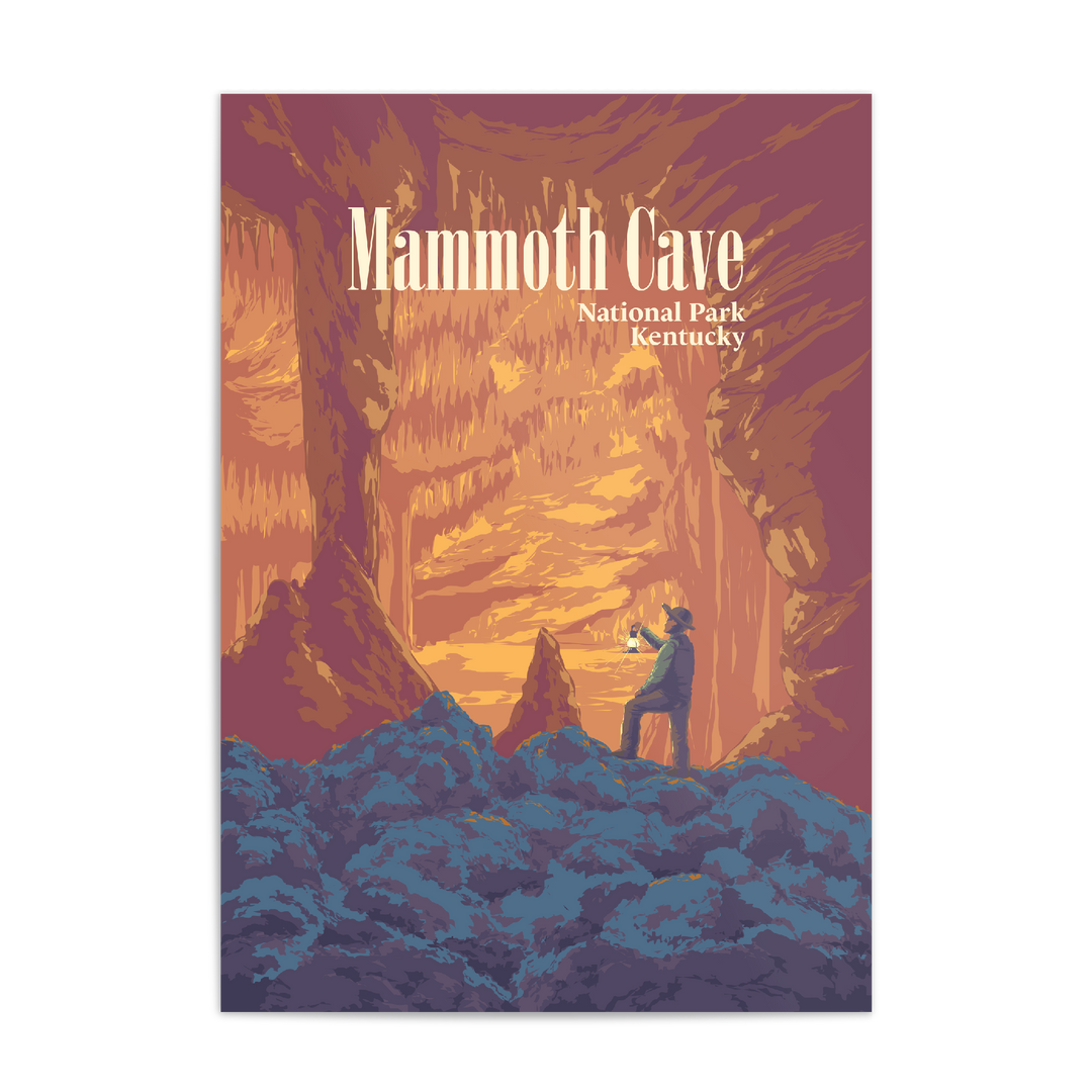 Mammoth Cave National Park Travel Poster