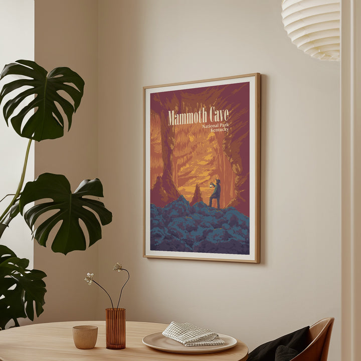 Mammoth Cave National Park Travel Poster