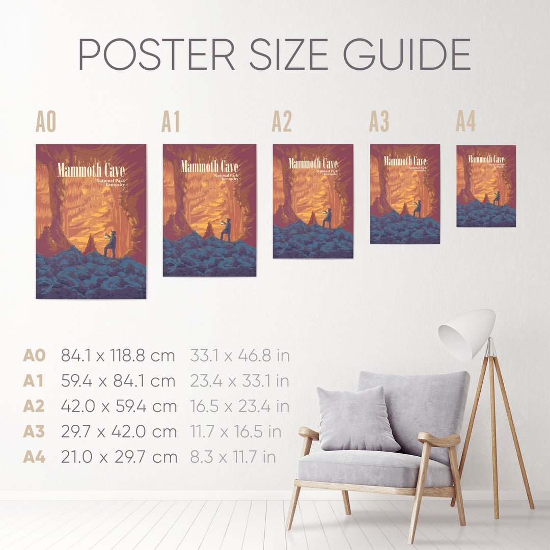 Mammoth Cave National Park Travel Poster