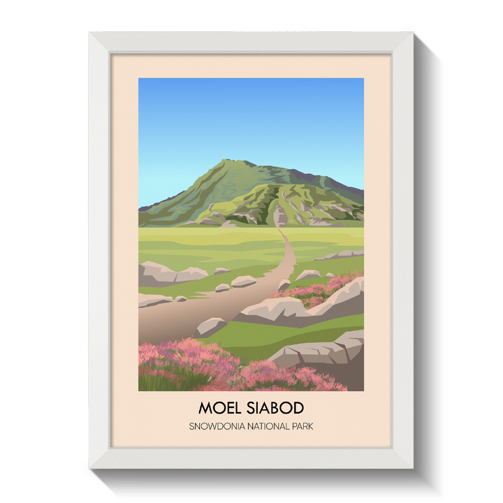 Moel Siabod Snowdonia National Park Travel Poster