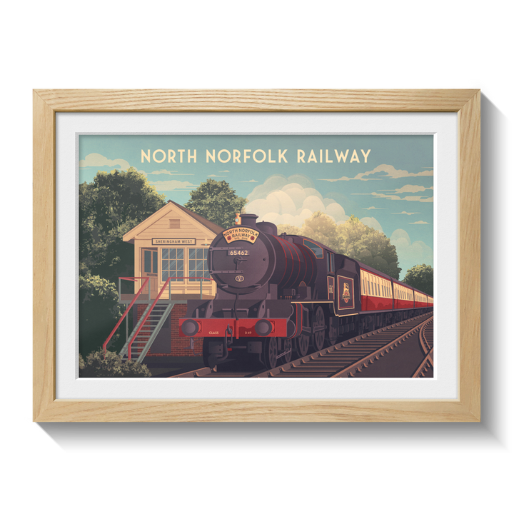 North Norfolk Railway Travel Poster