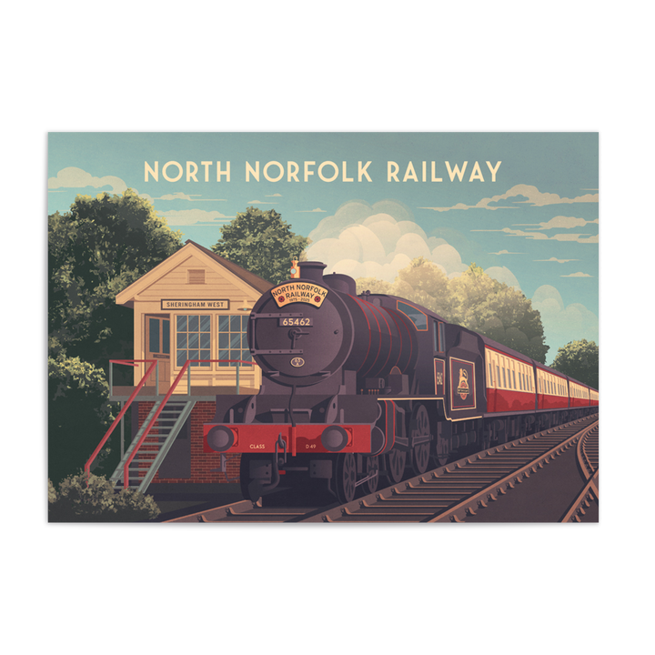North Norfolk Railway Travel Poster