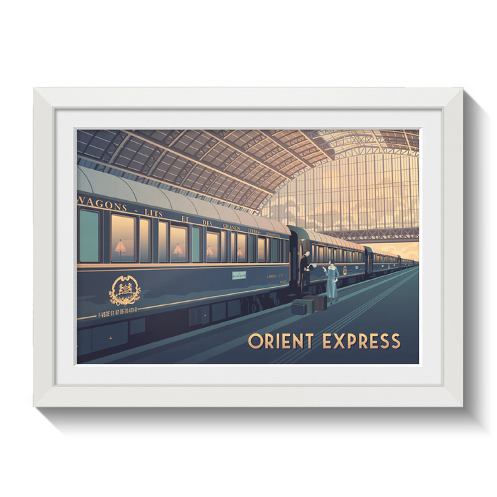 Orient Express Travel Poster