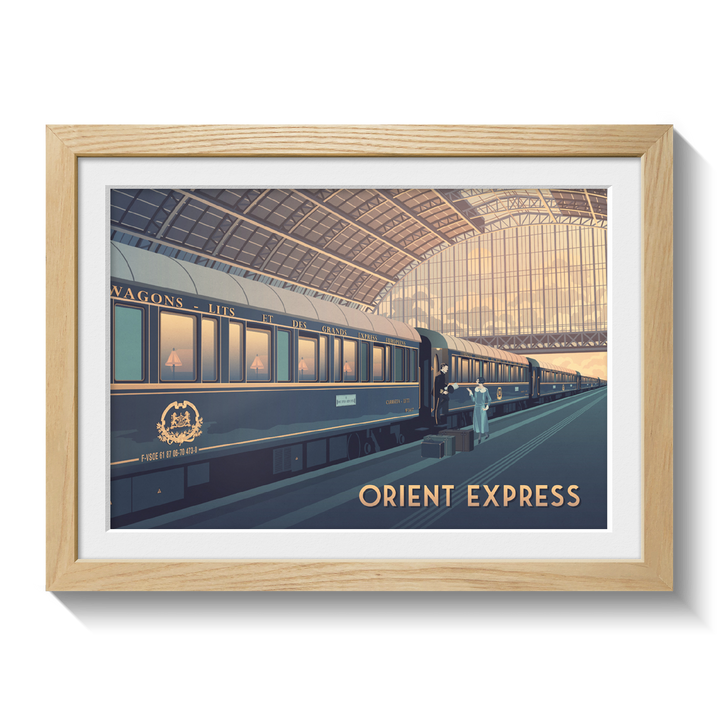 Orient Express Travel Poster