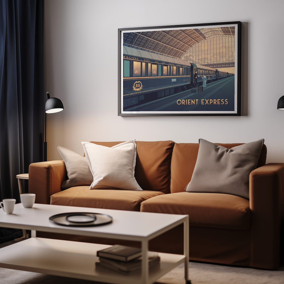 Orient Express Travel Poster