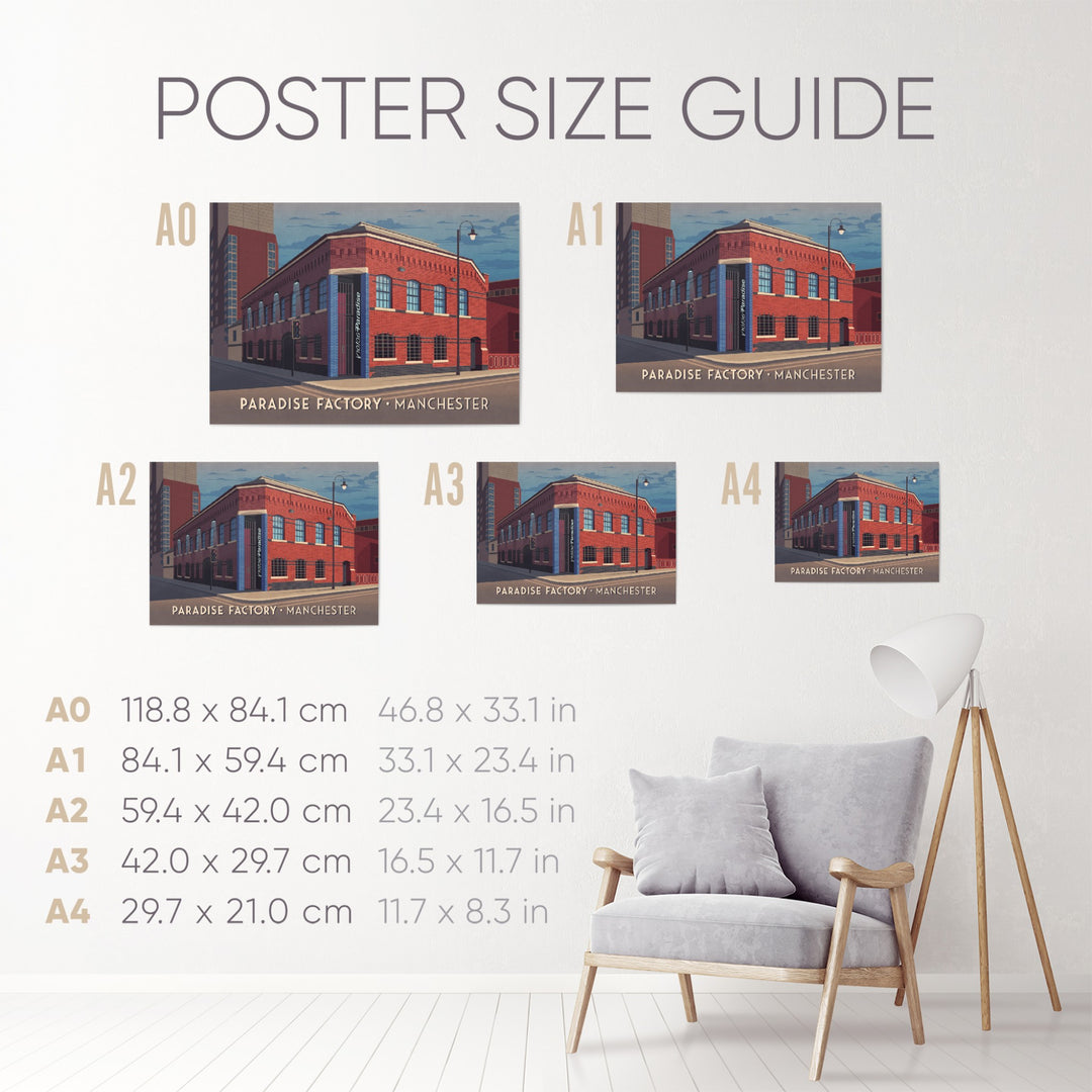 Paradise Factory Manchester Nightclub Poster