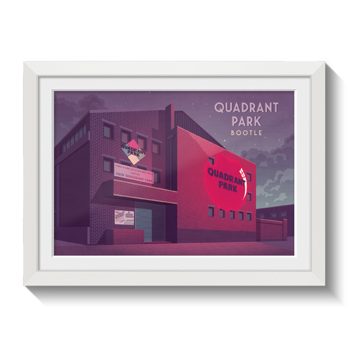Quadrant Park Nightclub Bootle Poster
