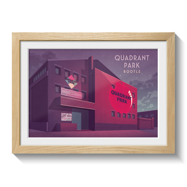 Quadrant Park Nightclub Bootle Poster