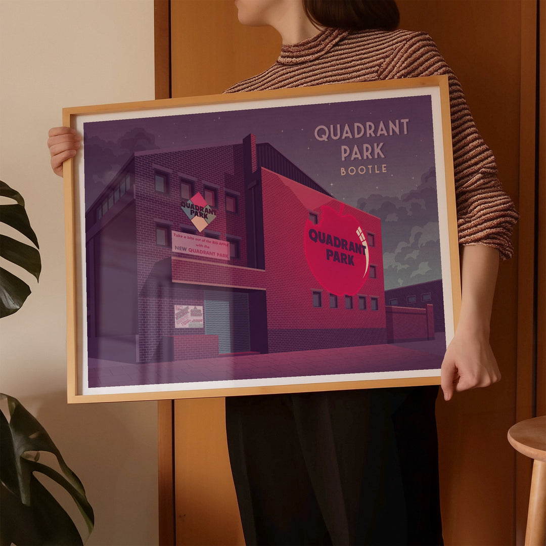 Quadrant Park Nightclub Bootle Poster