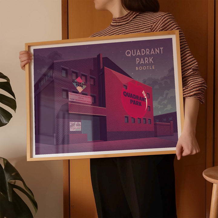 Quadrant Park Nightclub Bootle Poster