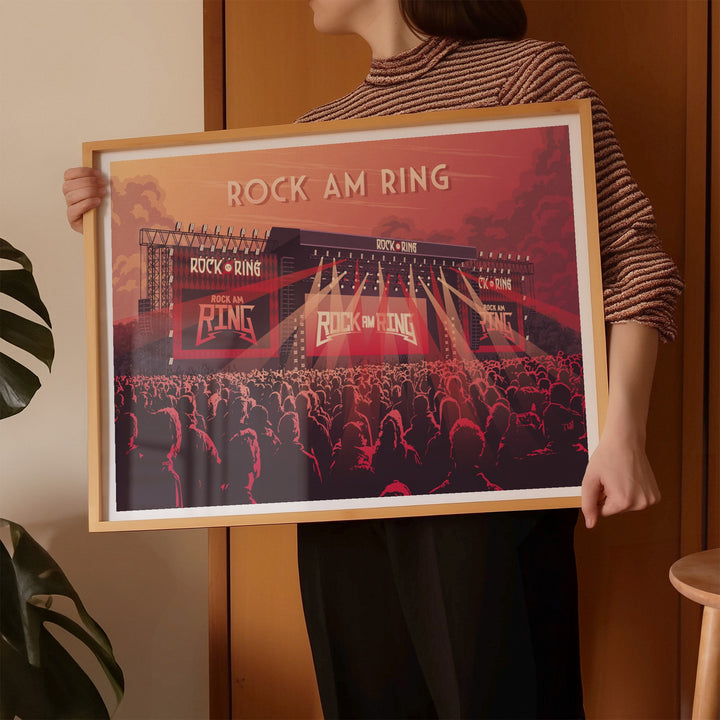 Rock Am Ring Travel Poster