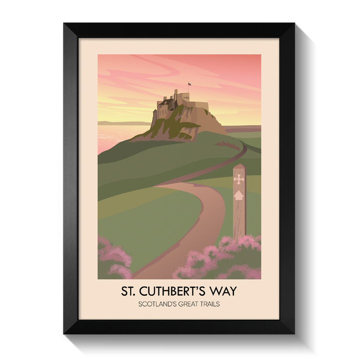 St Cuthbert's Way Scotland's Great Trails Poster