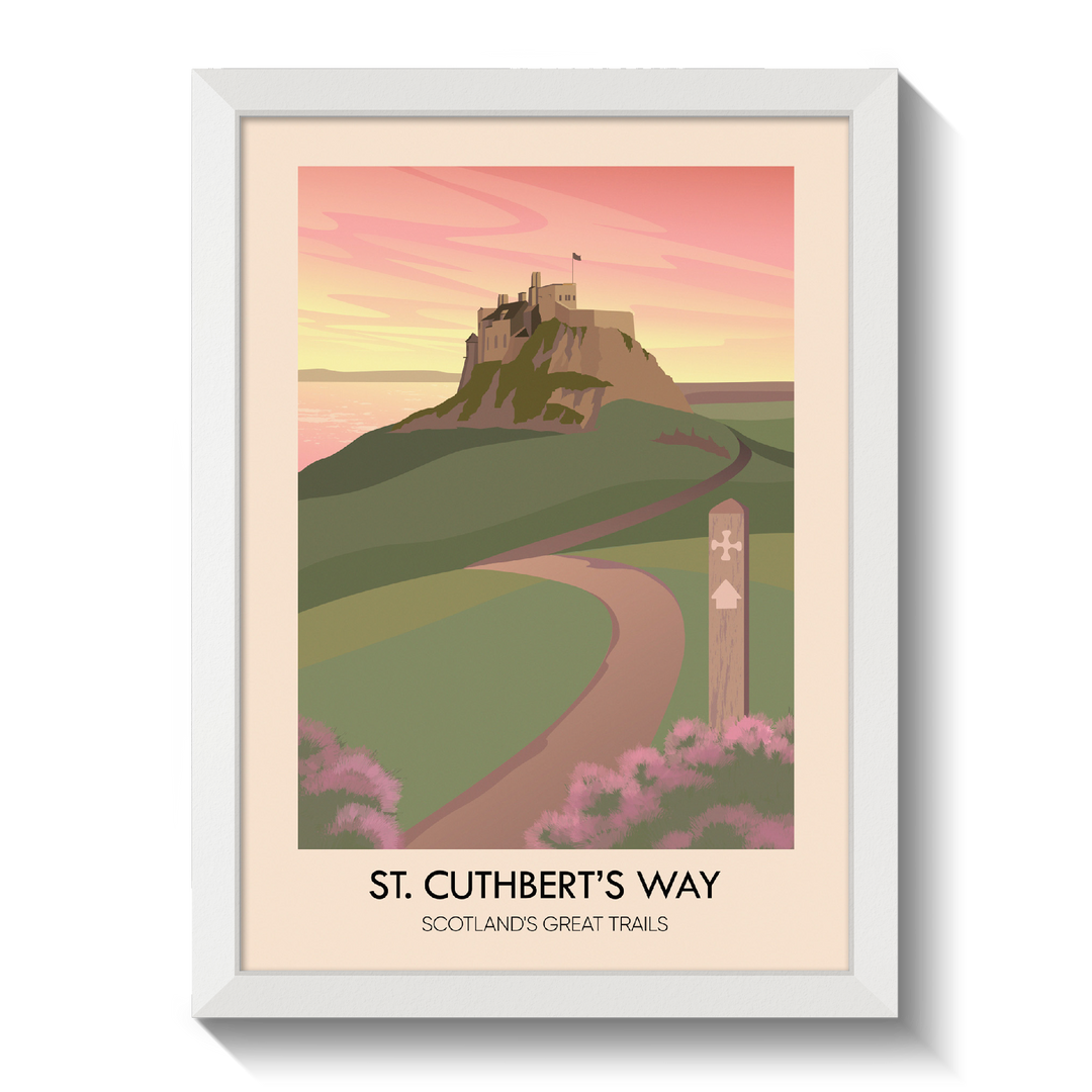 St Cuthbert's Way Scotland's Great Trails Poster