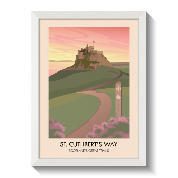 St Cuthbert's Way Scotland's Great Trails Poster