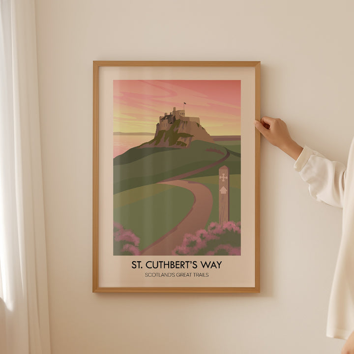 St Cuthbert's Way Scotland's Great Trails Poster