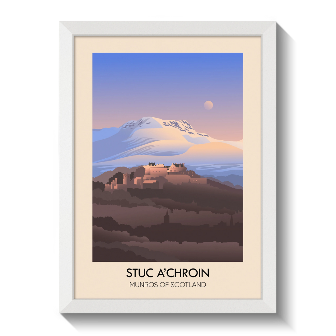 Stuc a’ Chroin Munros of Scotland Poster