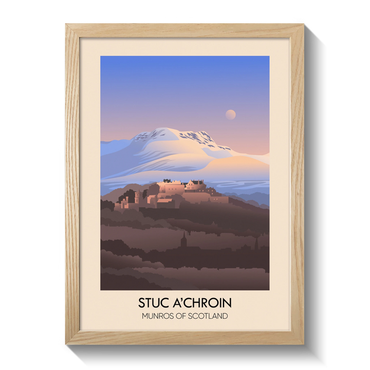 Stuc a’ Chroin Munros of Scotland Poster