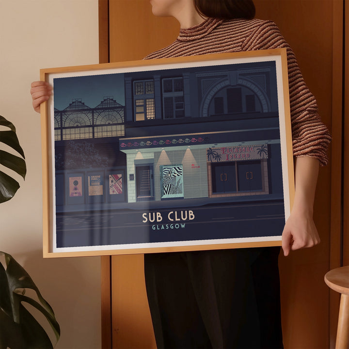 Sub Club Glasgow Nightclub Poster