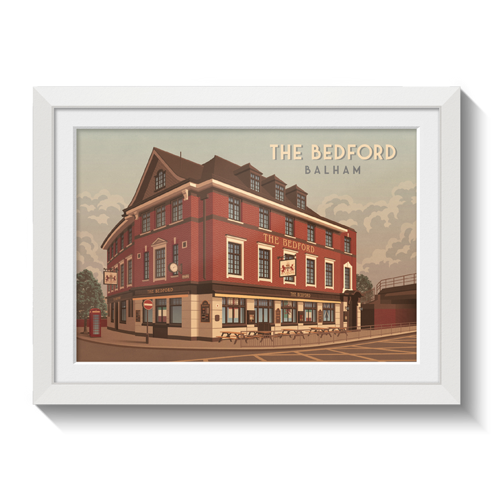 The Bedford Balham Travel Poster
