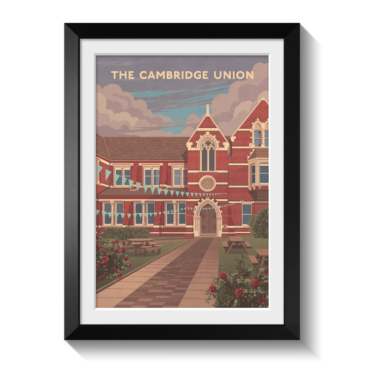 Cambridge Union Travel Poster