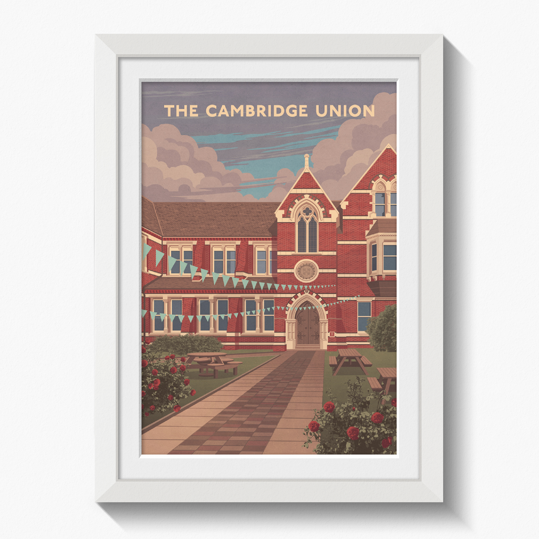 Cambridge Union Travel Poster