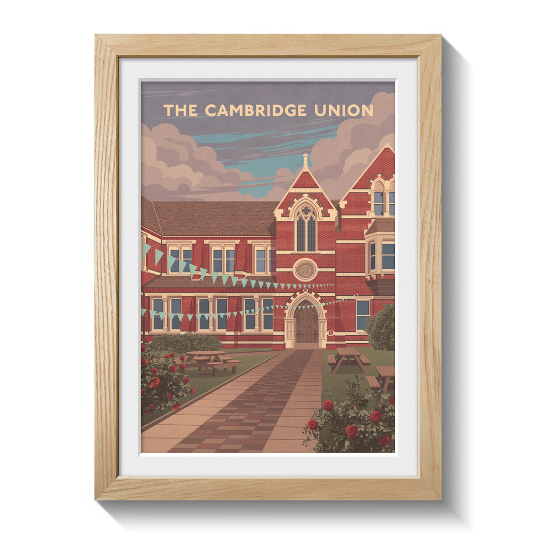 Cambridge Union Travel Poster