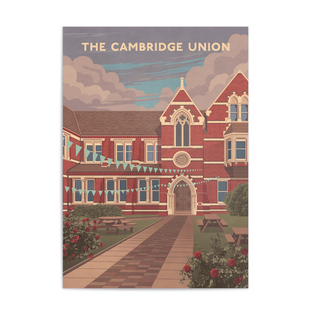 Cambridge Union Travel Poster
