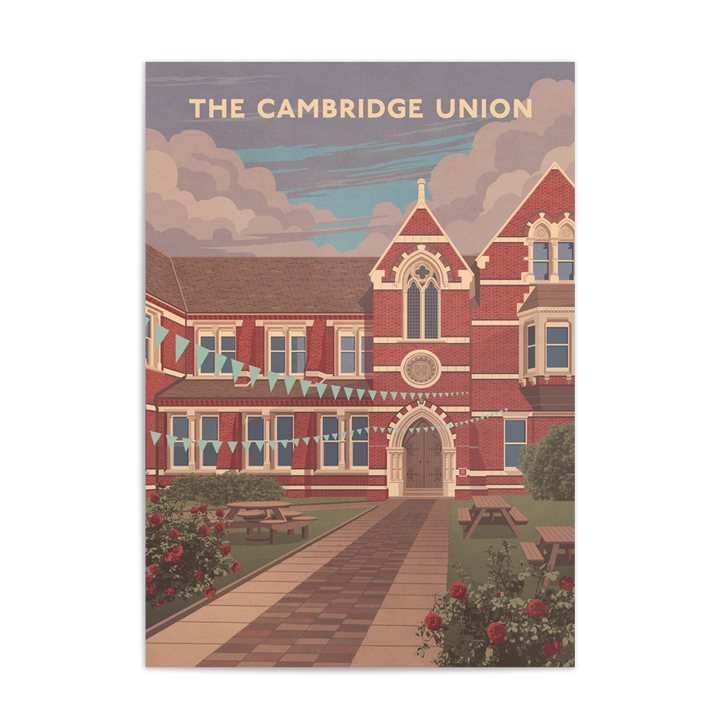 Cambridge Union Travel Poster