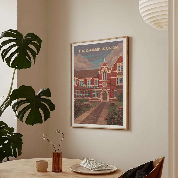 Cambridge Union Travel Poster
