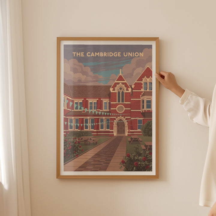 Cambridge Union Travel Poster