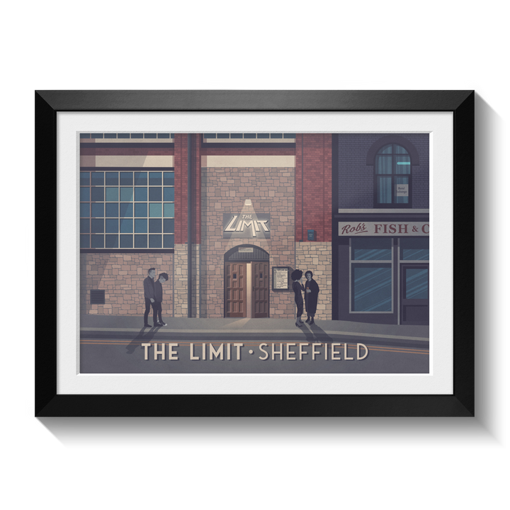 The Limit Sheffield Nightclub Poster