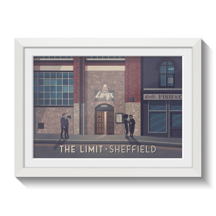 The Limit Sheffield Nightclub Poster