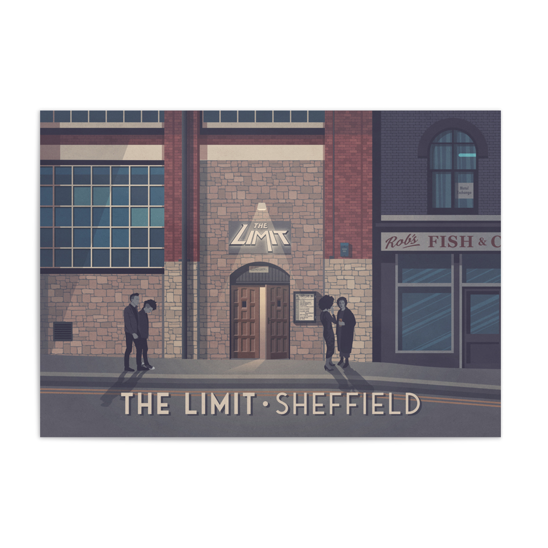 The Limit Sheffield Nightclub Poster