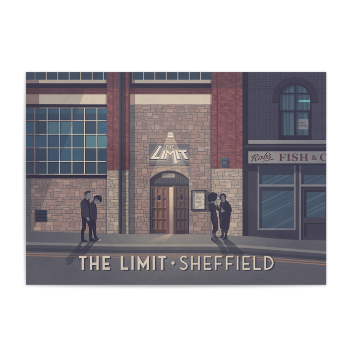 The Limit Sheffield Nightclub Poster