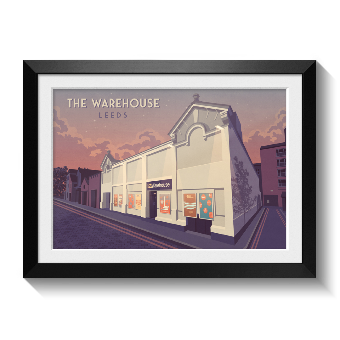 Warehouse Leeds Nightclub Poster