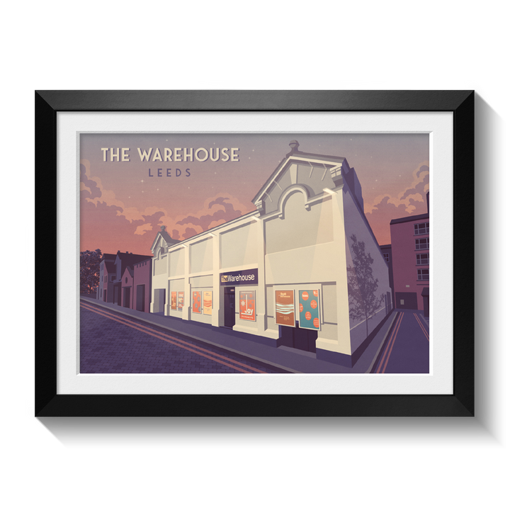 Warehouse Leeds Nightclub Poster