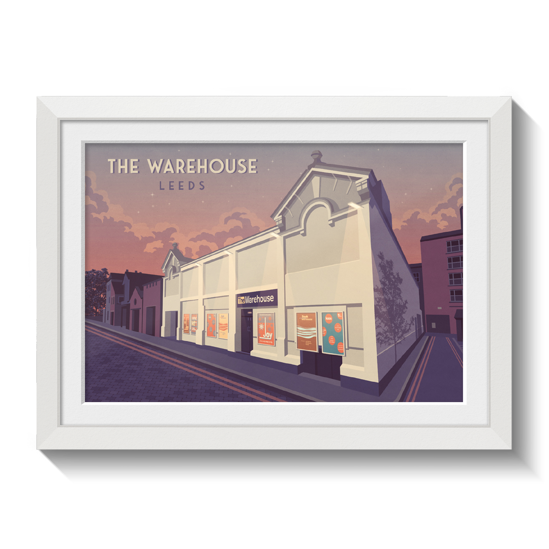 Warehouse Leeds Nightclub Poster