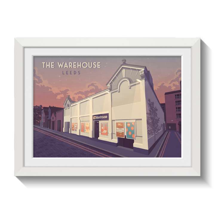 Warehouse Leeds Nightclub Poster