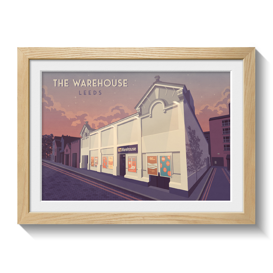 Warehouse Leeds Nightclub Poster