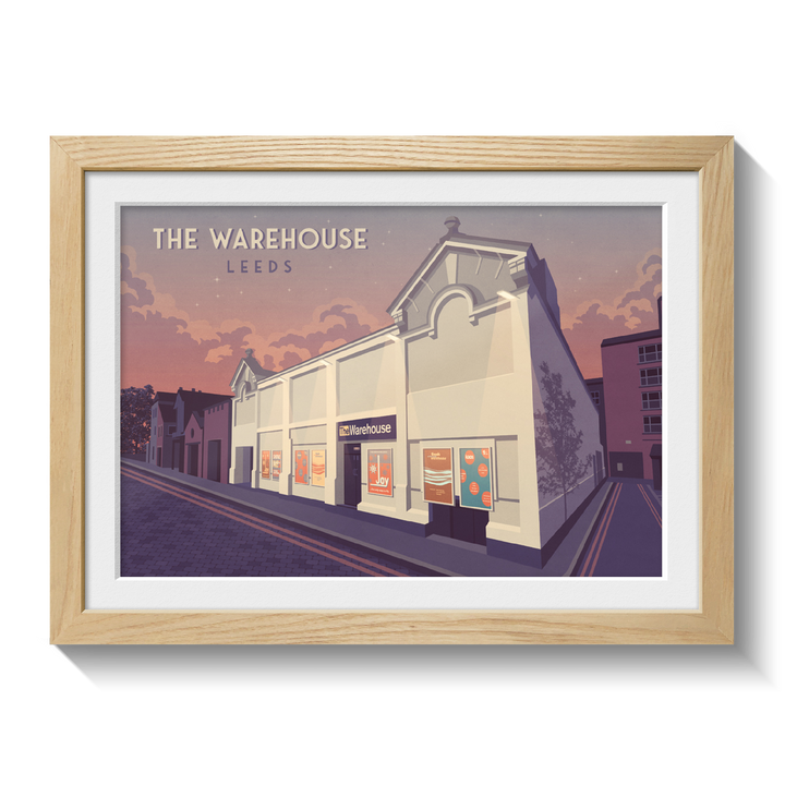 Warehouse Leeds Nightclub Poster