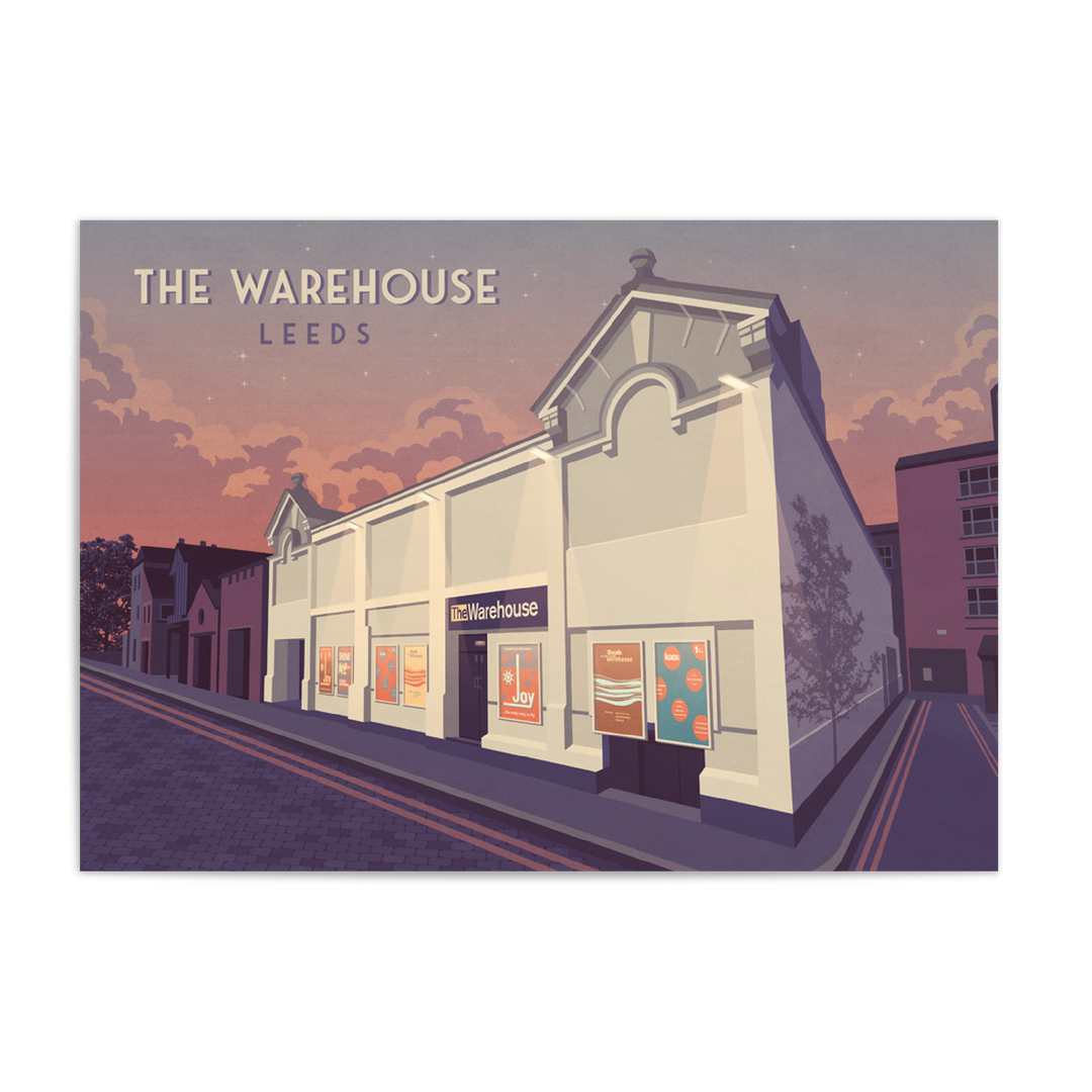 Warehouse Leeds Nightclub Poster