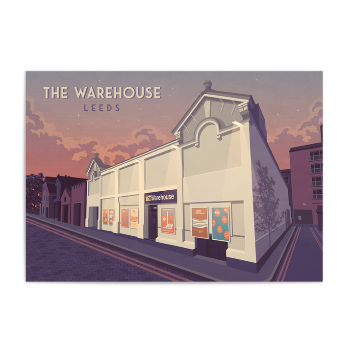 Warehouse Leeds Nightclub Poster