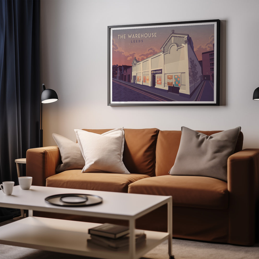 Warehouse Leeds Nightclub Poster