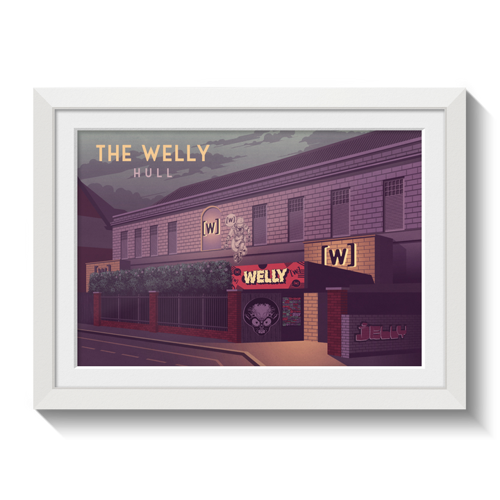 The Welly Hull Nightclub Poster