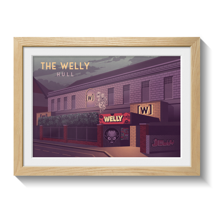 The Welly Hull Nightclub Poster